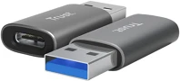 Trust 25573 Átalakító - calyx (szürke, aluminium, usb-a apa / usb-c anya) kép