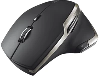 Trust ÉRZÉKELŐ; 800-2400DPI; FEKETE Egér Gamer Vezeték Nélküli - Evo Advanced (Lézer kép