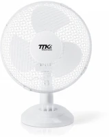 Ttk germany 51109 Asztali ventilátor 27cm - fehér () kép