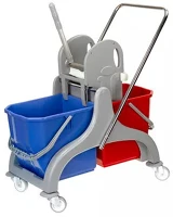 Tts DA503XSZHT6095 Felmosókocsi sam fémkeretes, 2x25l kép