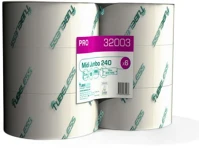 Tubeless TUB32003 Toalettpapír 2 rétegű közületi midi 242 m/tekercs duda nélküli 12 kép