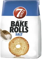 Tuc 14.00586 Kétszersült kenyérkarika  bake rolls sós 80g kép