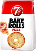 Tuc 14.00588 Kétszersült kenyérkarika  bake rolls pizza ízű 80g kép