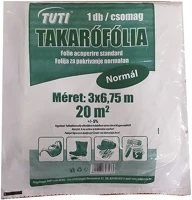 Tuti 4X5M 20 Takarófólia  általános 4x5m 20 m2/csomag kép