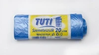 Tuti COR_KHT192 Szemeteszsák, 20 l, 20 db, 50x50 cm, 9 µ, kék kép