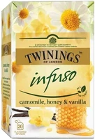 Twinings 30.00482 Herbatea  méz és vanília 20 filter/doboz kép