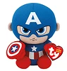 Ty 292470 Beanie babies marvel amerika kapitány plüss ()