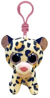 Ty 35248 Beanie boo's clip livvie leopárd figura, 8,5 cm (35248)