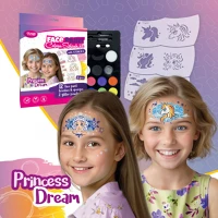 Tytoo TY50566 Princess dream arcfesték szett - 6 db sablonnal () kép