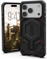 Uag 114514113940 Monarch pro apple iphone 17 pro max magsafe kompatibilis tok, kevlar black kép