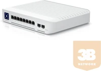 Ubiquiti networks USW-ENTERPRISE-8-POE UBiQUiTi Switch 8x2500Mbps (8xPOE+) + 2x10Gbps SFP+, Falra rögzíthető kép