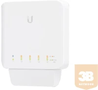 Ubiquiti networks USW-FLEX Ubiquiti USW-Flex 5 x Gigabit UniFi switch (1x PoE In, 4x PoE+/48V PoE out kép