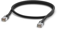 Ubiquiti UACC-CABLE-PATCH-OUTDOOR-1M-BK | lan patchcord | outdoor, cat.5e stp, 1m, black kép