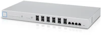 Ubiquiti US-16-XG Unifi fiber switch, 12xsfp+ port, 4x10gbe rj45 port, redundáns táp kép