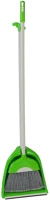 Uctem plas ALDAF202-G Seprű+szemétlapát zöld 110cm kép