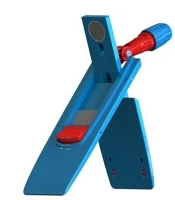 Uctem plas ALDMNP174 Moptartó mágneses zsebes 40cm kép