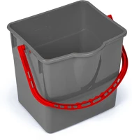 Uctem plas ALDSKT797R Tetra műanyag szürke, piros 25 l-es vödör kép