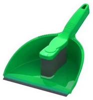 Uctem plas H65KETF222Z Kézi szemeteslapát + kefe szett zöld kép