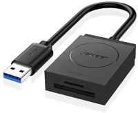 Ugreen 20250 Usb adapter sd/microsd kártyaolvasó fekete (20250) kép