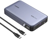 Ugreen 20000MAH Powerbank 20000mah  pb720, usb + 2x usb-c, 100w pd (szary) kép