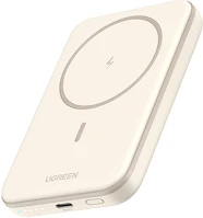 Ugreen 5000MAH Magnetic powerbank 5000mah  pb560, usb-c, 15w (beige) kép