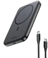 Ugreen 25919 power bank hordozható töltő, mágneses, vezeték nélküli töltés kép
