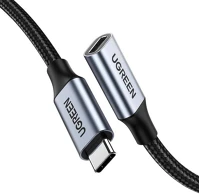 Ugreen 329634 Us372 usb type-c hosszabbító 1m, fekete kép