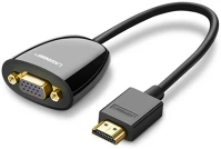 Ugreen MM105 HDMI-VGA Mm105 hdmi-vga adapter, hang nélkül (fekete) kép