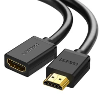 Ugreen 4K@60HZ, M/F, 2M Kábel hdmi 2.0 hdmi - hdmi, hosszabbító, 4k@60hz, m/f, 2m, fekete kép