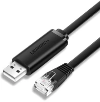 Ugreen 50773 Kábel usb-a - rj45, m/m, 1,5m, fekete kép