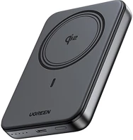 Ugreen 55135B Pb763 vésztöltő type-c aljzat 10000mah, qi2, fekete kép