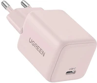 Ugreen 55556 X512 hálózati töltő type-c aljzat 20w, mini, rózsaszín kép