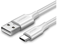 Ugreen 60123 Type-c - usb gyorstöltő adatkábel, 2m, fehér kép