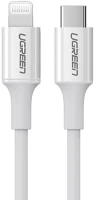 Ugreen 60748 Us171 usb-c - lightning kábel, 3a 1.5m, fehér kép