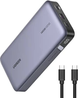 Ugreen 25000MAH Powerbank 25000mah  pb205, usb + 2x usb-c, 145w pd (szary) kép