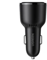Ugreen CD239 Cd239 autós töltő usb 2xusb-c pd 69w fekete (20467) kép