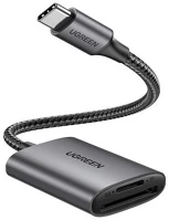 Ugreen CM401 Cm401 usb-c csatlakozós kártyaolvasó szürke (80888) kép