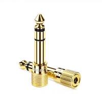 Ugreen IN18146 20503 adapter 6,5 mm-es jack-től 3,5 mm-es mini jack-ig (arany) kép