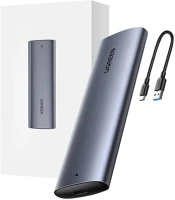 Ugreen CM400 M.2 B-KEY Cm400 m.2 b-key merevlemez ház, ngff, sata (szürke) kép