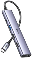 Ugreen IN32838 Adapter hub  cm478 usb-c to hdmi, usb-a 3.0, 2x usb-a 2.0, pd kép