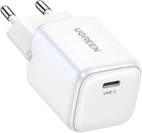 Ugreen 15324 NEXODE Charger  15324 nexode mini, usb-c, pd3.0, qc4.0, gan, 20w (white) kép