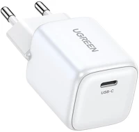 Ugreen 15326 NEXODE Charger  15326 nexode mini, usb-c, pd3.0, qc4.0, gan, 30w (white) kép