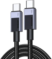 Ugreen L512 Usb-c to usb-c pd fast charging cable l512 (space gray) 0,5m kép