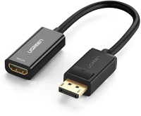 Ugreen MM137 Mm137 displayport - hdmi adapter kábel, 4k (fekete) kép