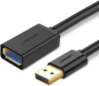 Ugreen UG030125 Usb-a to usb-a male/famale cable 0,5m fekete kép
