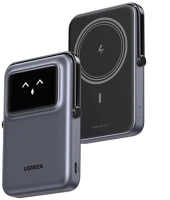 Ugreen UNO PB572 10000MAH Uno pb572 10000mah szürke powerbank kép