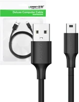 Ugreen US132 USB-MINI Us132 usb-mini usb kábel, 2m (fekete) kép