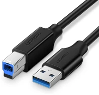 Ugreen US210 USB 3.0 AB Us210 usb 3.0 ab kábel nyomtatóhoz 2m fekete (10372) kép