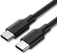 Ugreen US286 USB-C-USB-C Us286 usb-c-usb-c kábel, 3 m (fekete) kép