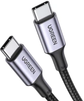 Ugreen US557 Us557 usb-c to usb-c cable, 100w, 5a 0.5m (black) kép
